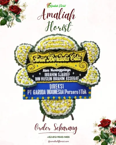 Papan Bunga Duka di Bajera